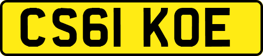 CS61KOE