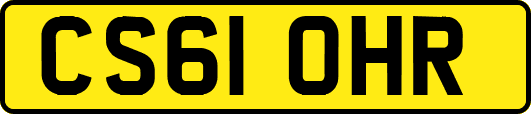 CS61OHR