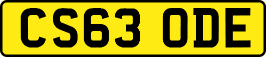 CS63ODE