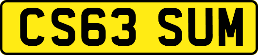 CS63SUM