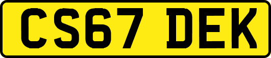 CS67DEK
