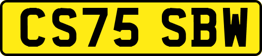 CS75SBW