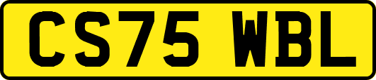 CS75WBL