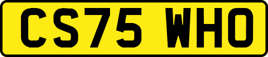 CS75WHO