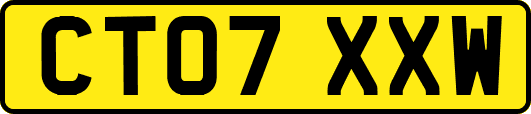 CT07XXW