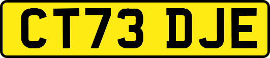 CT73DJE