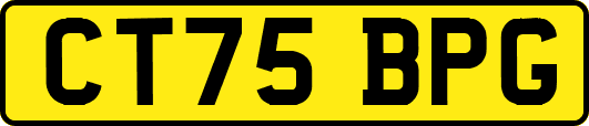 CT75BPG