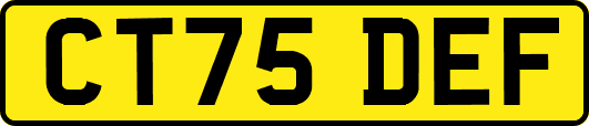 CT75DEF