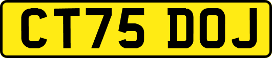 CT75DOJ