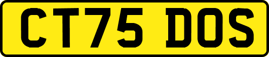 CT75DOS
