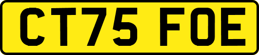 CT75FOE