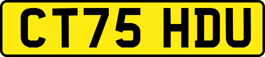CT75HDU
