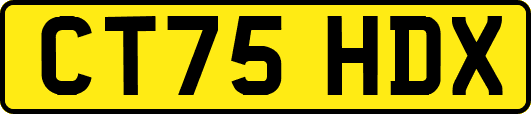 CT75HDX