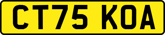 CT75KOA