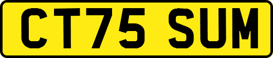 CT75SUM