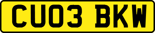 CU03BKW
