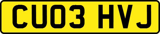 CU03HVJ