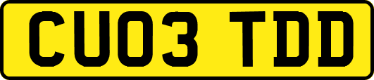 CU03TDD