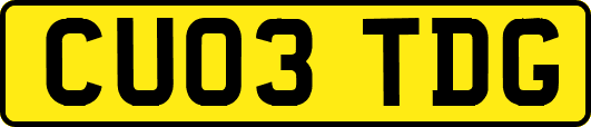 CU03TDG