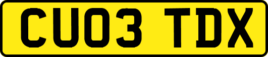 CU03TDX