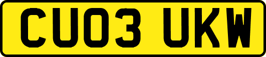CU03UKW
