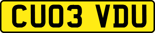 CU03VDU