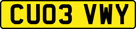 CU03VWY