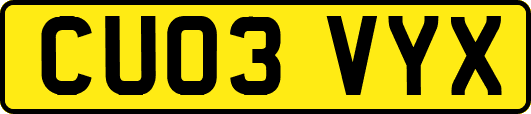 CU03VYX