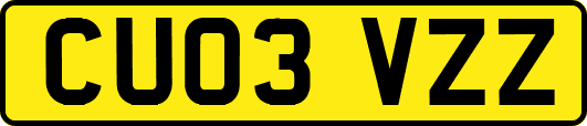 CU03VZZ