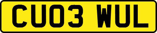 CU03WUL