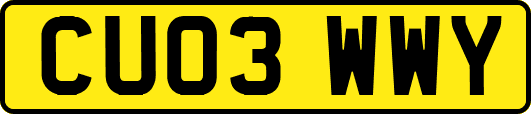 CU03WWY