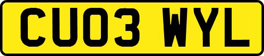CU03WYL