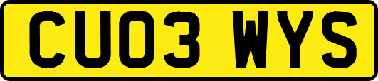 CU03WYS