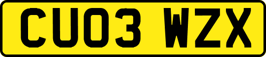 CU03WZX