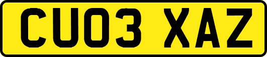 CU03XAZ