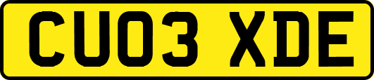 CU03XDE