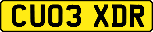 CU03XDR