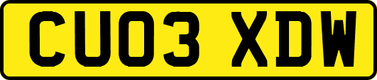 CU03XDW