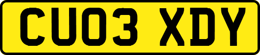 CU03XDY