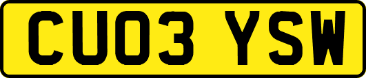 CU03YSW