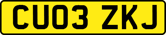 CU03ZKJ