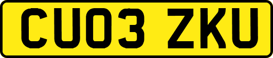 CU03ZKU