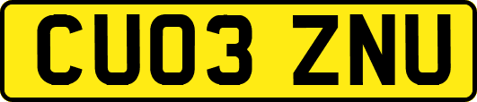 CU03ZNU