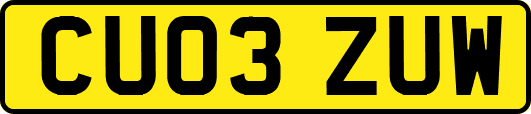 CU03ZUW