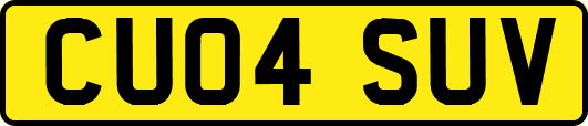 CU04SUV