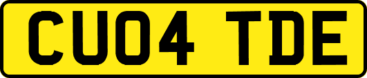 CU04TDE