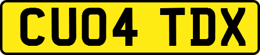 CU04TDX