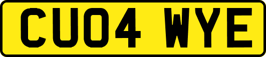 CU04WYE