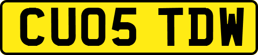 CU05TDW