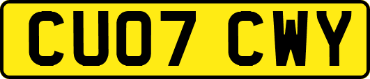 CU07CWY